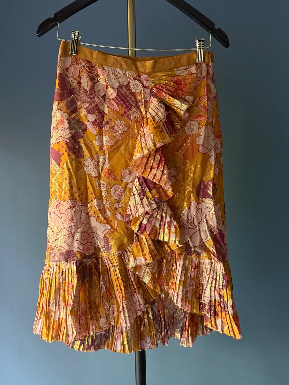 Tory Burch Opalina Silk Skirt
